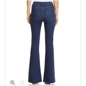 HUDSON EUC High Waist Dark Wash Flare Jeans